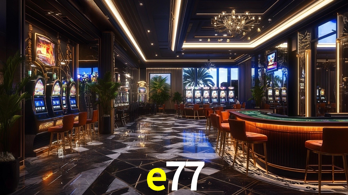 Sinta a adrenalina dos jogos de cassino com e77